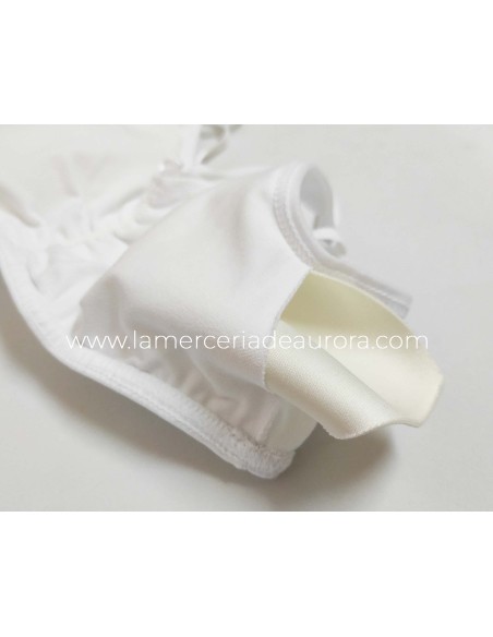 Top K3107 de Delicatta by Calamaro, detalle RELLENO EXTRAÍBLE - BLANCO