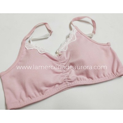 Top K3107 de Delicatta by Calamaro - ROSA NUDE 2