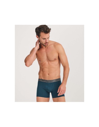 Bóxer hombre algodón liso y fantasía rayas (2 uds) PB33 de Don Algodón