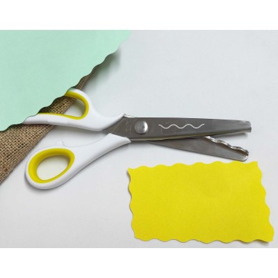 Tijera dentada festonear "wave" (22cm) de Sew Easy