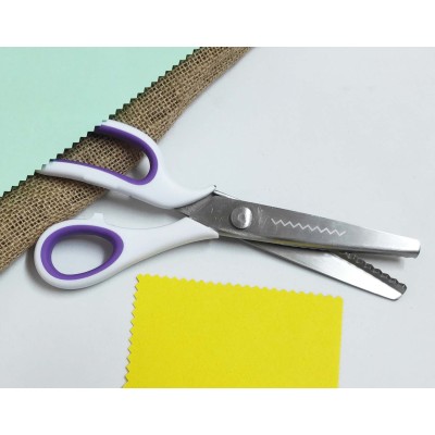 Tijera dentada festonear "zig-zag" (22cm) de Sew Easy