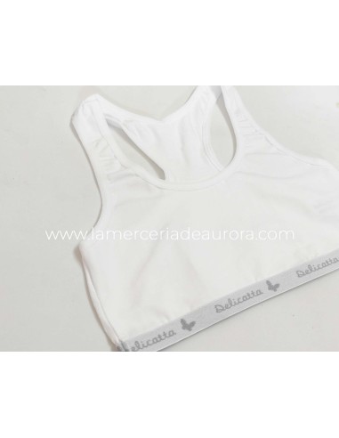 Top deportivo juvenil blanco de K3502 de...