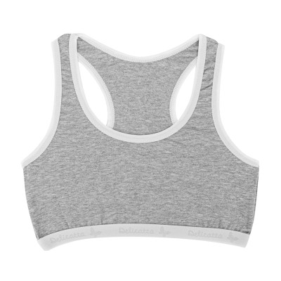 Top deportivo juvenil gris K3502 de Delicatta by Calamaro
