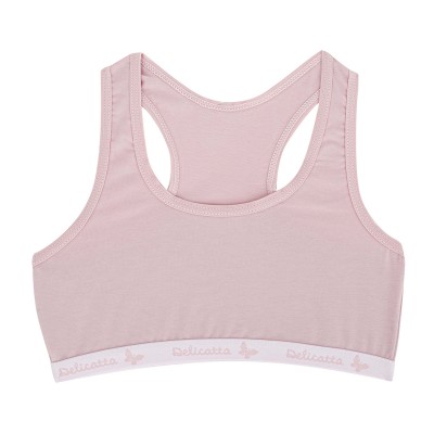 Top deportivo juvenil rosa nude K3502 de Delicatta by Calamaro
