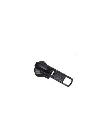 Cursor cremallera inyectada malla 5 negro