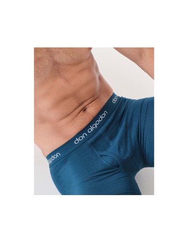 Pack bóxer abierto PB01 de Don Algodón - DETALLE AZUL VERDOSO