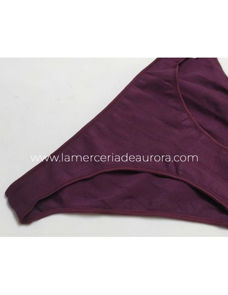 Braga bikini bajo 215 de Naiara - BURDEOS Braga bikini bajo 215 de Naiara - BURDEOS