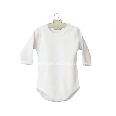 Body básico bebé manga larga 1123 de Calamaro