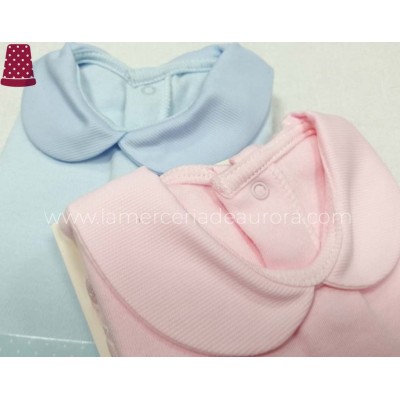 Body bebé cuello piqué 1544 de Calamaro - varios colores 2