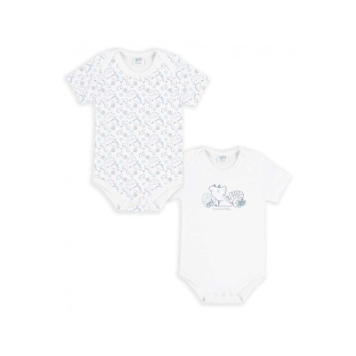 Body bebé manga corta Tricerators (2 uds) de Yatsi