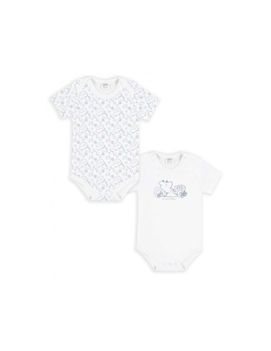 Body bebé manga corta Tricerators (2 uds) de Yatsi