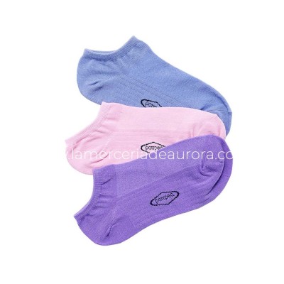 Mini calcetín mujer Lolita (3 pares) de Pompea