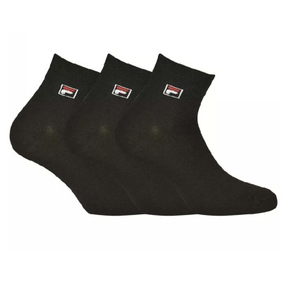 Calcetines deporte tobilleros Black (pack 3 pares) F9303...