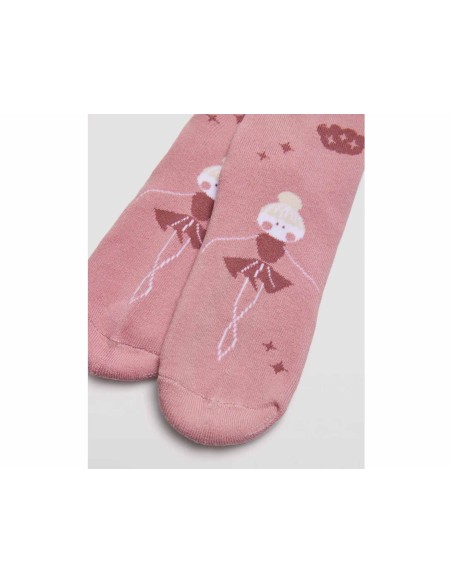 Calcetín juvenil termal rizo Bailarina 32560 de Ysabel Mora