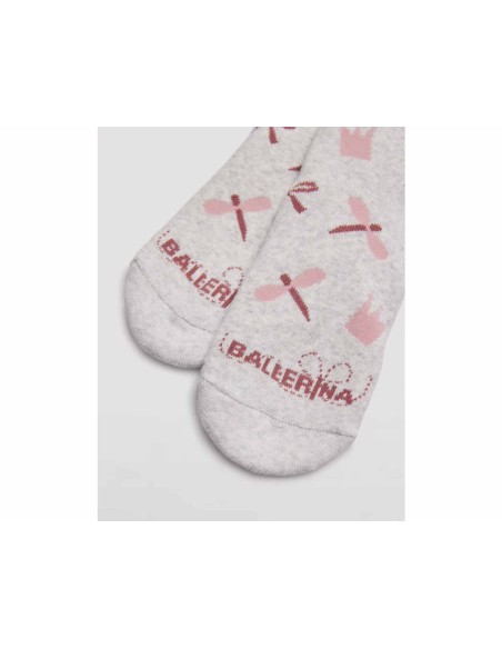 Calcetín juvenil termal rizo Lazos y Coronas 32560 de Ysabel Mora