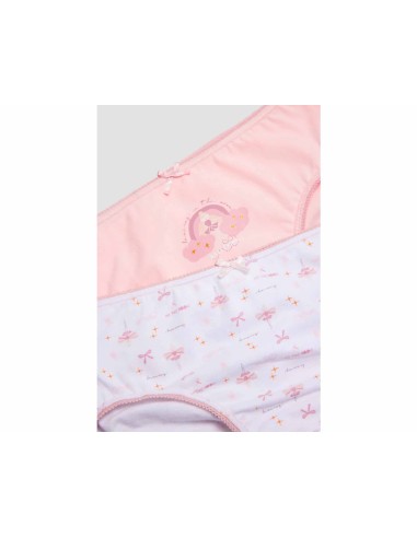 Pack bragas niña BAILARINA 18408 de YSABEL MORA