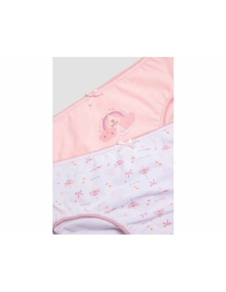 Pack bragas niña BAILARINA 18408 de YSABEL MORA