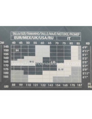 Panty térmico mujer efecto velado 190 DEN 16610...