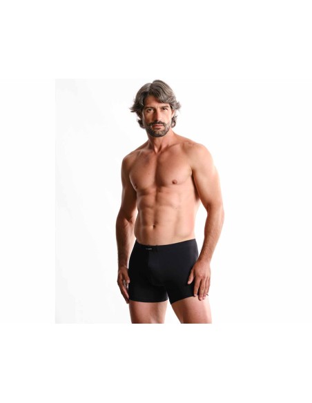 Bóxer hombre algodón liso B0100 de Don Algodón - NEGRO