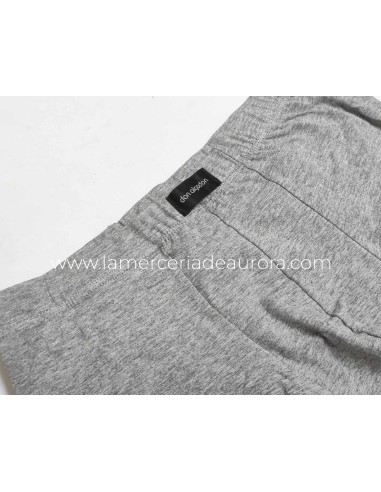 Bóxer hombre algodón liso B0100 de Don Algodón - GRIS CLARO