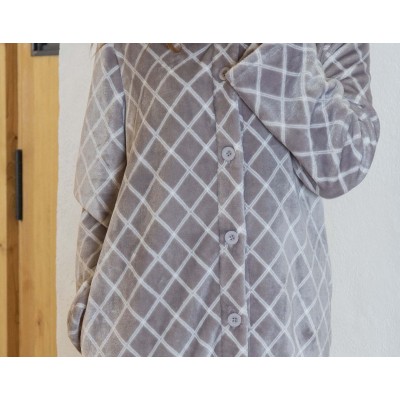 Bata larga mujer coralina 8613 de Muslher 2