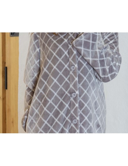 Bata larga mujer coralina 8613 de Muslher