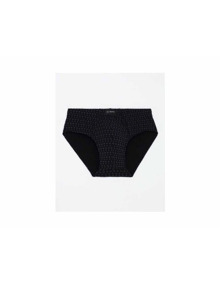 Slip hombre fantasía S0200 Don Algodón - NEGRO