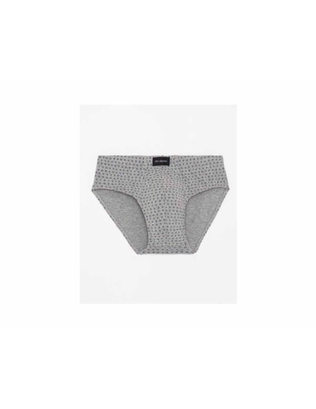 Slip hombre fantasía S0200 Don Algodón - GRIS