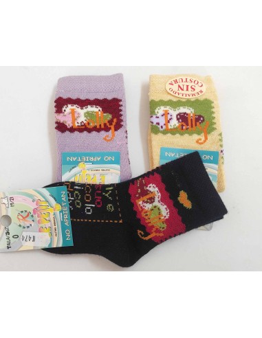 Calcetín infantil lana Lolly 474 de Lepetit - varios colores