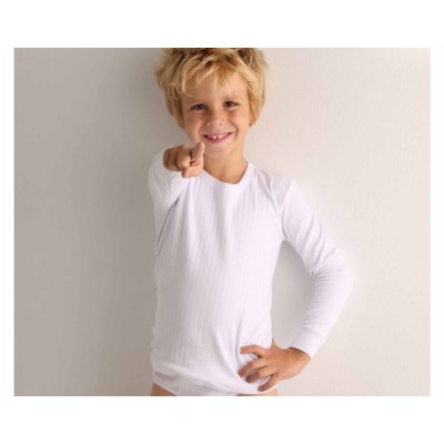 Camiseta interior termal niño manga larga 330 de Rapife