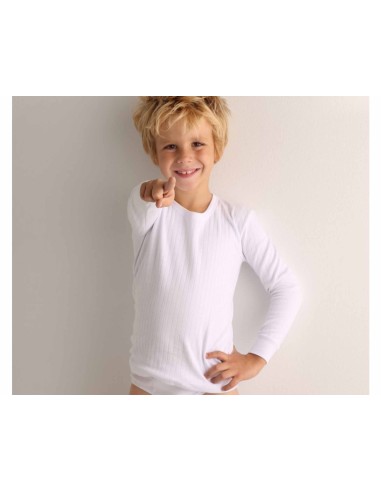 Camiseta interior termal niño manga larga 330 de Rapife