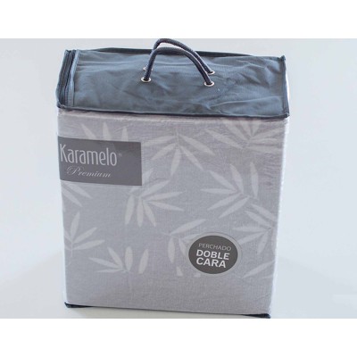 Sábanas invierno coralina Yuma gris de Karamelo 2