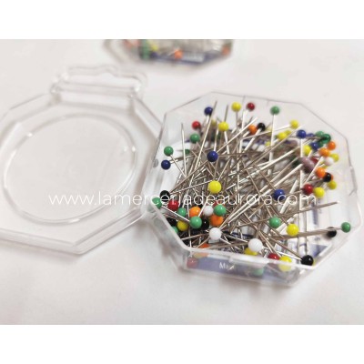 Alfileres cabeza de vidrio (100 uds) ACV497829 de Folch 2