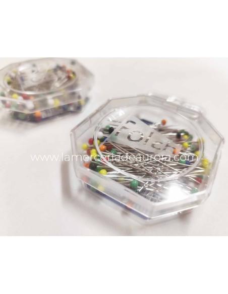 Alfileres cabeza de vidrio (100 uds) ACV497829 de Folch