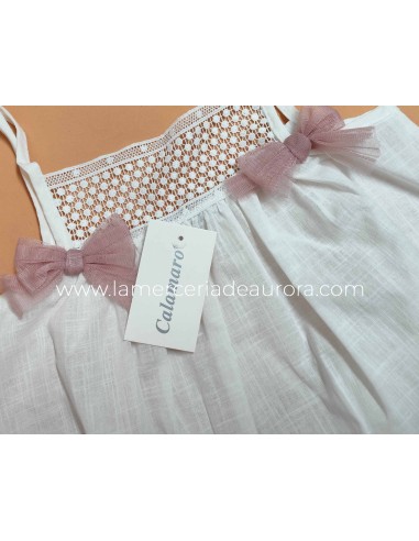 Camisón Comunión niña Lucera de Calamaro