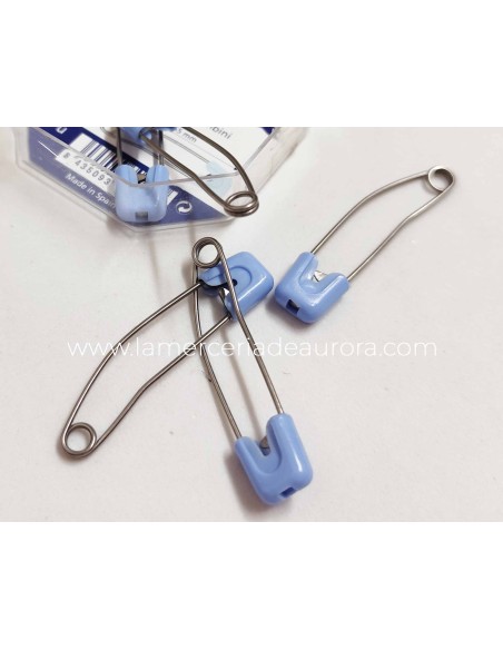 Imperdibles seguridad bebé (caja 5uds) de Folch - varios colores