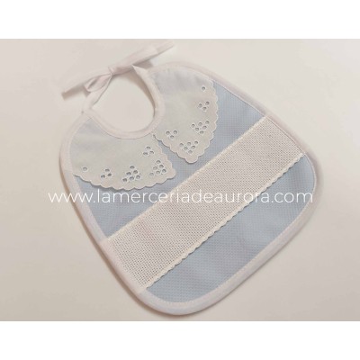 Babero lencero Cuello para bordar 2