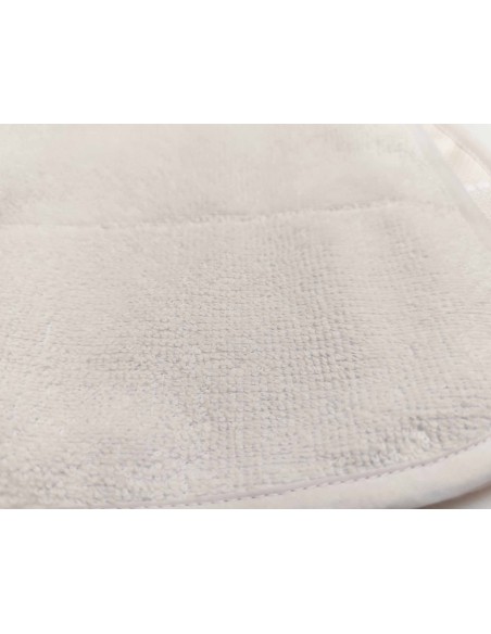 Babero lencero Cuello para bordar - DETALLE PARTE TRASERA