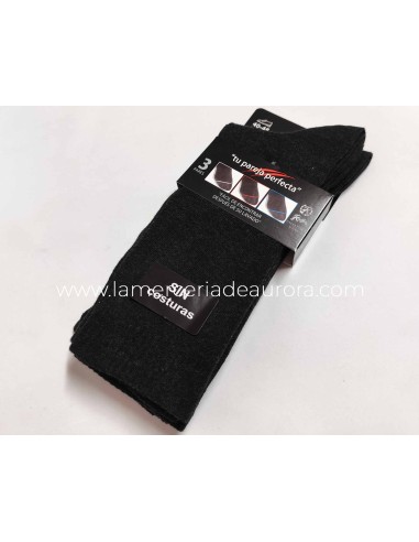 Calcetines sin costuras Pareja perfecta (3 pares) 203 de Rodfer - GRIS MARENGO