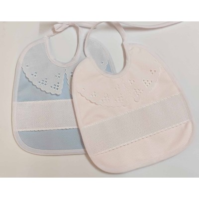 Babero lencero Cuello para bordar