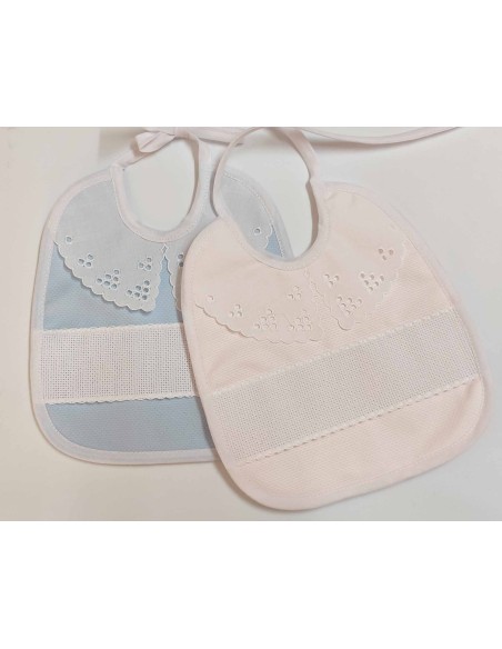 Babero lencero Cuello para bordar