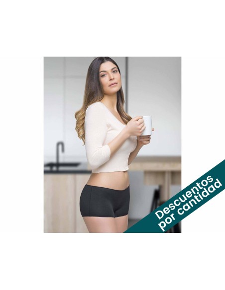 Bóxer culotte mujer microfibra invisible 109 de Naiara