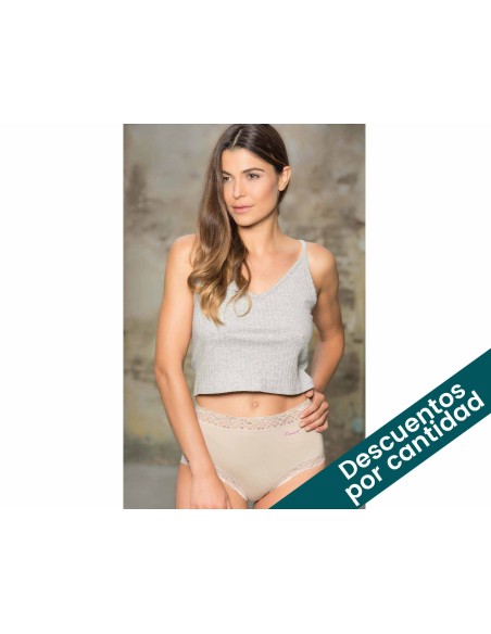 Braga algodón y blondas 224 de Naiara