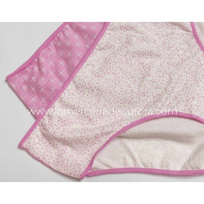 Braga midi algodón fantasía (2 uds) 685 de Naiara 2