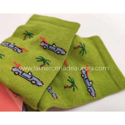 Calcetines hombre algodón sin costuras Malibú 678 de Rodfer 2