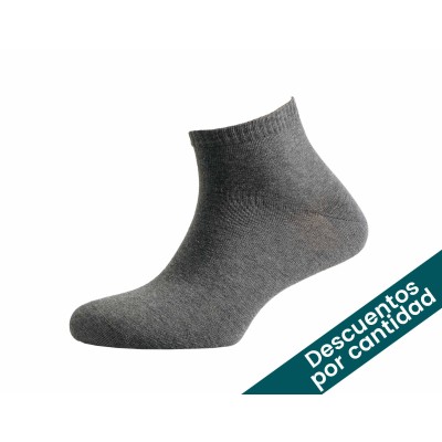 Calcetines caballero tobillero algodón sin costuras 405...