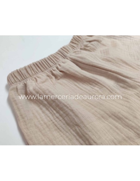Pijama Comunión niño Cortés de Calamaro - DETALLE PANTALÓN