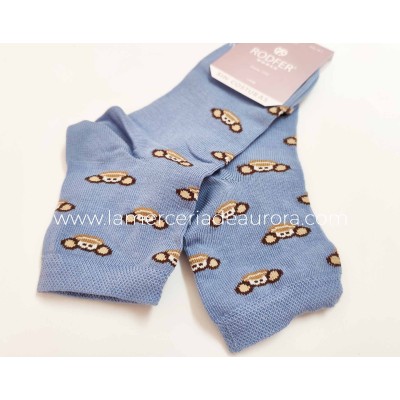 Calcetines mujer algodón sin costuras Mono 5133 de Rodfer 2