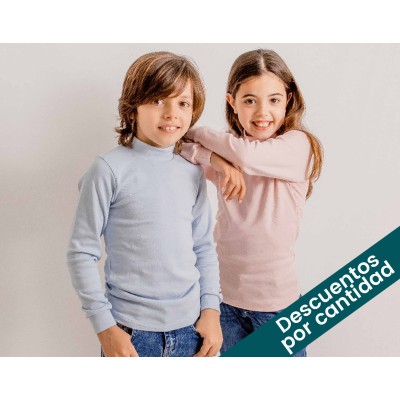 Camiseta manga larga cuello semicisne de Calamaro -...