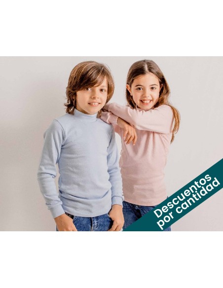 Camiseta manga larga cuello semicisne de Calamaro - varios colores